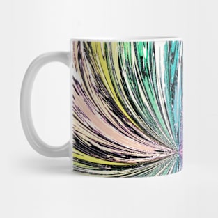 Rainbow Floral Flower Lotus Blossom Mug